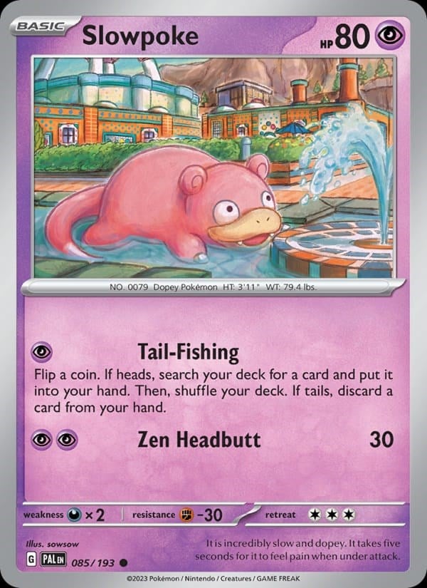 Paldea Evolved - Slowpoke #085