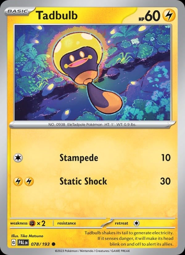 Paldea Evolved - Tadbulb #078