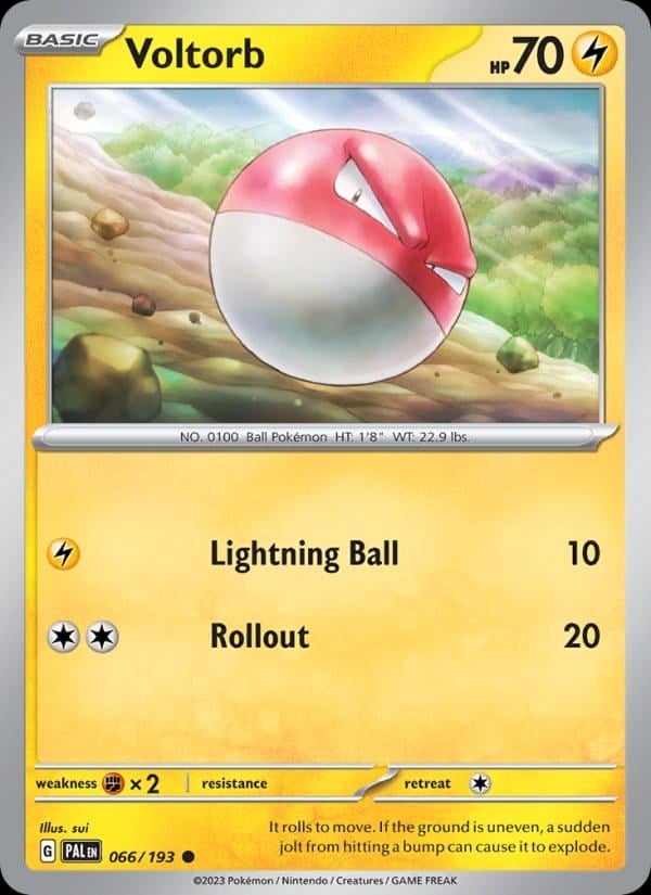 Paldea Evolved - Voltorb #066