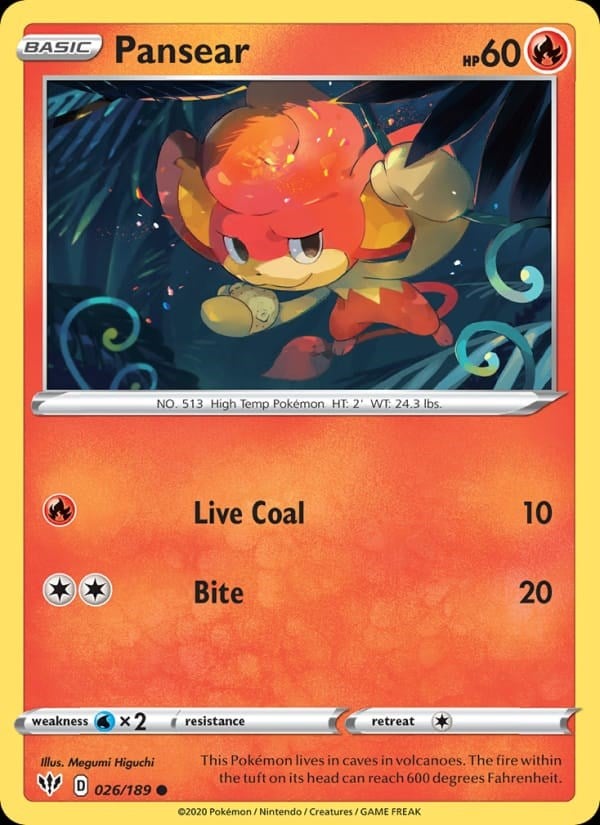 Pansear - Darkness Ablaze #26 #Normal