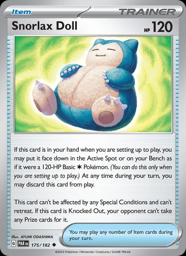Paradox Rift - Snorlax Doll #175