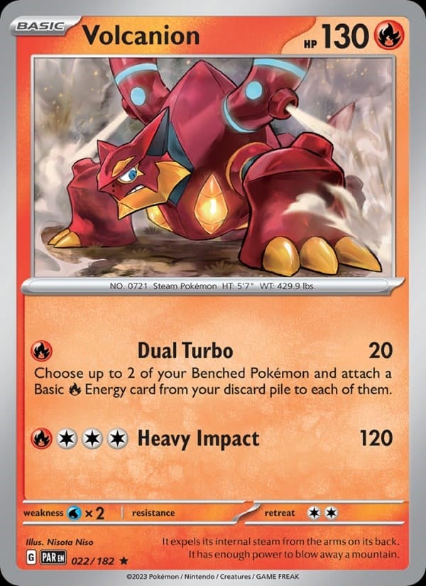Paradox Rift - Volcanion [Holo] #022