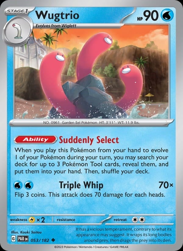 Paradox Rift - Wugtrio #053