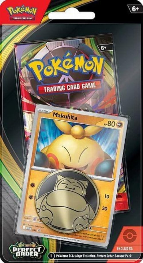 Pokémon TCG: Mega Evolution: Perfect Order Makuhita Checklane Blister (Ön Sipariş)