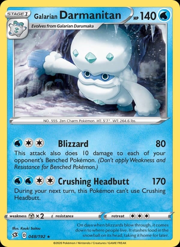 Rebel Clash - Galarian Darmanitan #48