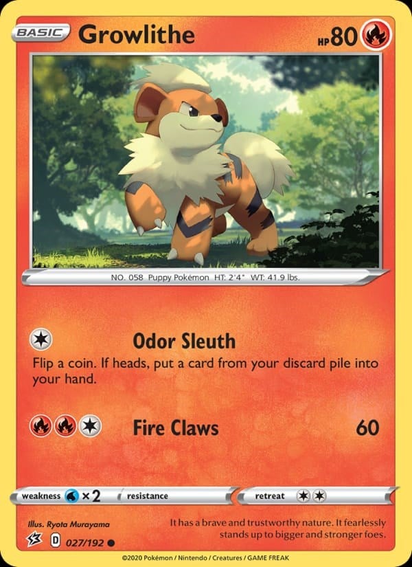 Rebel Clash - Growlithe #27