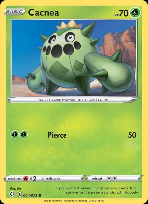 Shining Fates - Cacnea #4