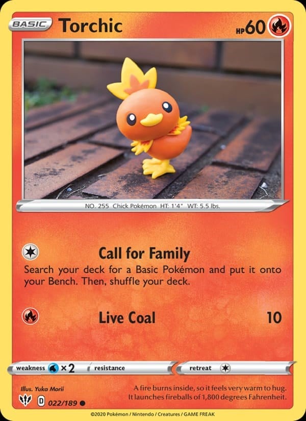 Torchic - Darkness Ablaze #22 #Normal