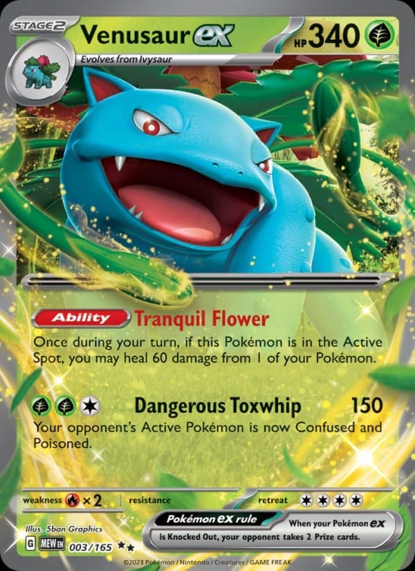 Venusaur ex - 151 #003