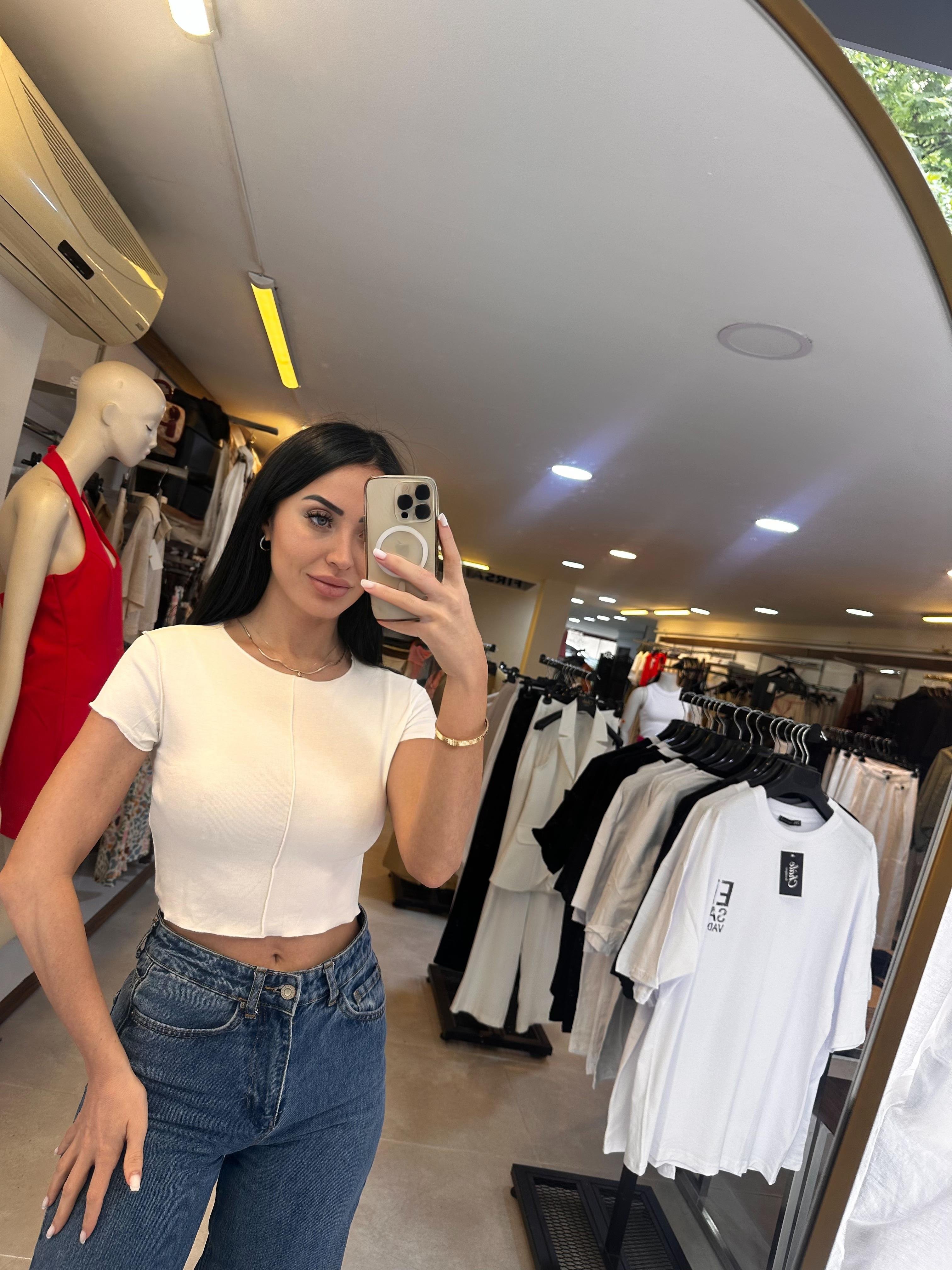 Marko Model Pamuklu Crop | CBDK156