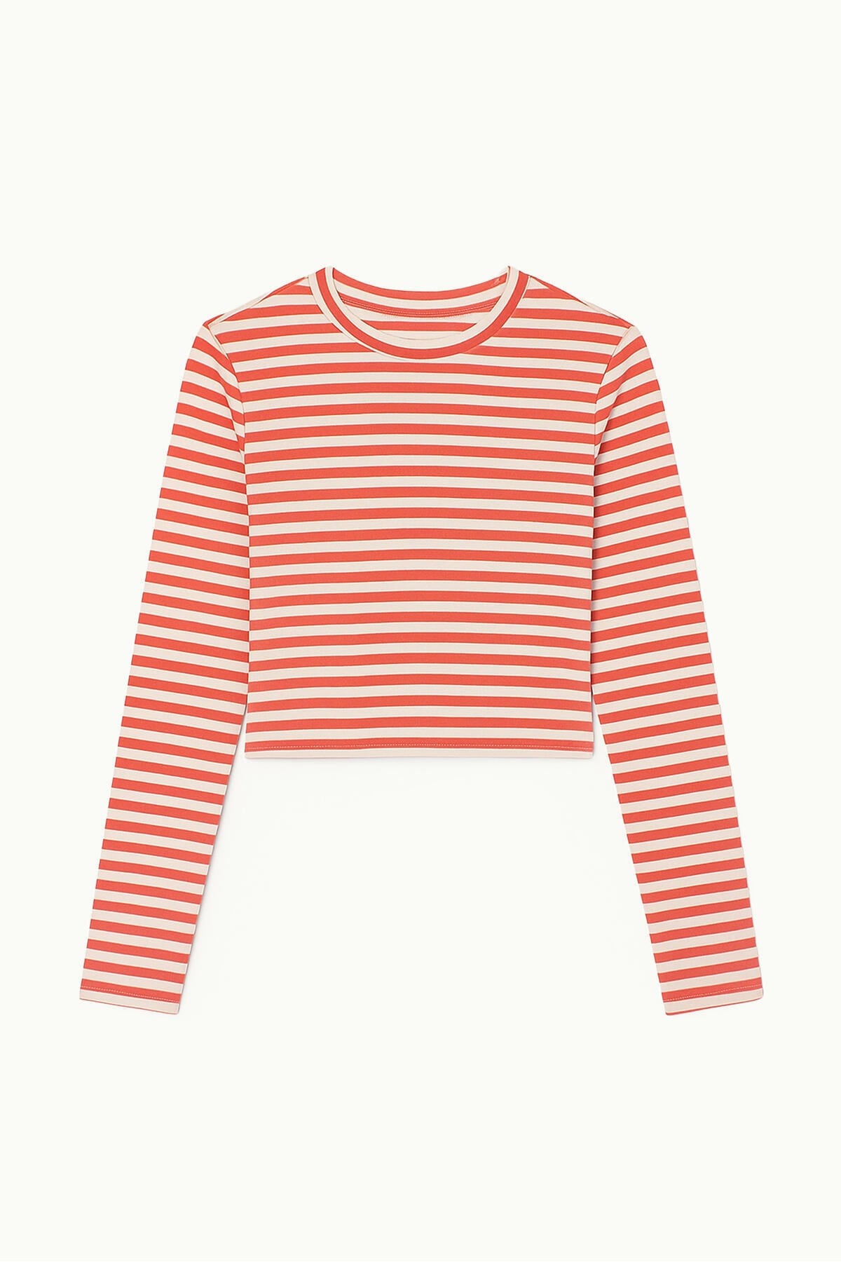 %100 PAMUK ÇİZGİLİ BASIC ÖRME TSHIRT