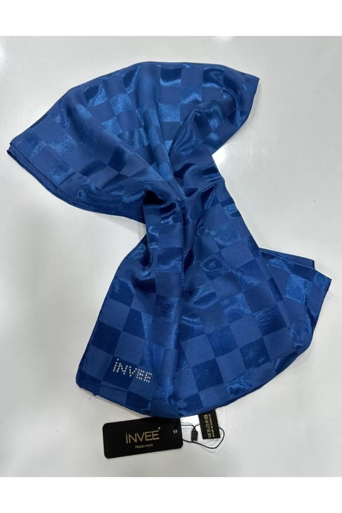 Dama Şal Indigo
