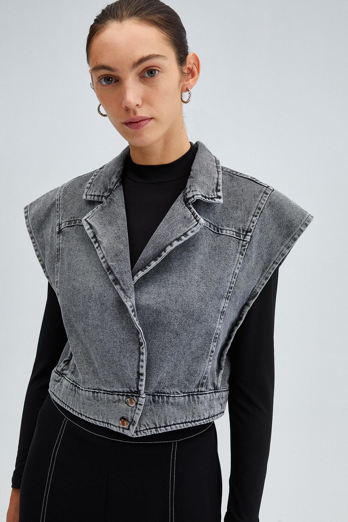 Denim Yelek