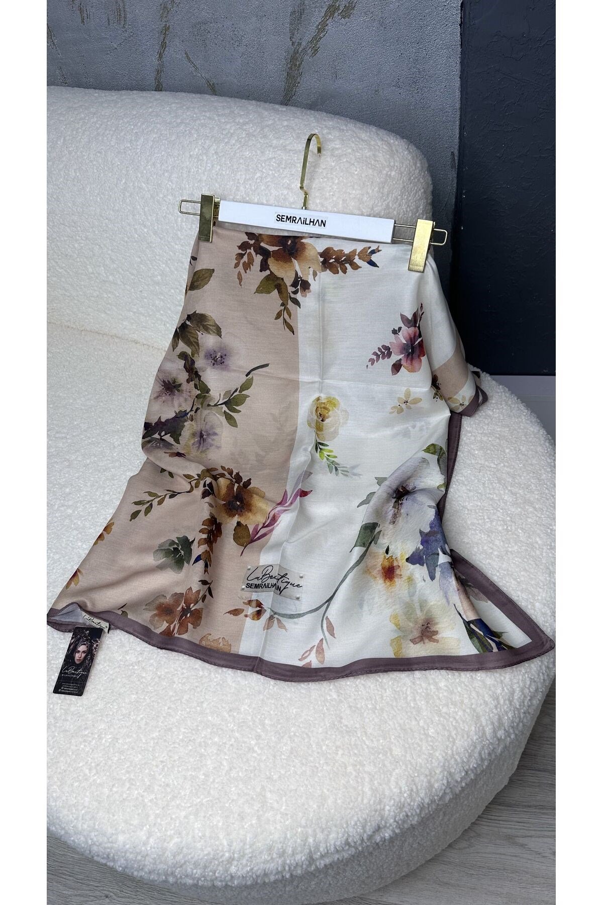La Boutique Nostalji Herbal Şal