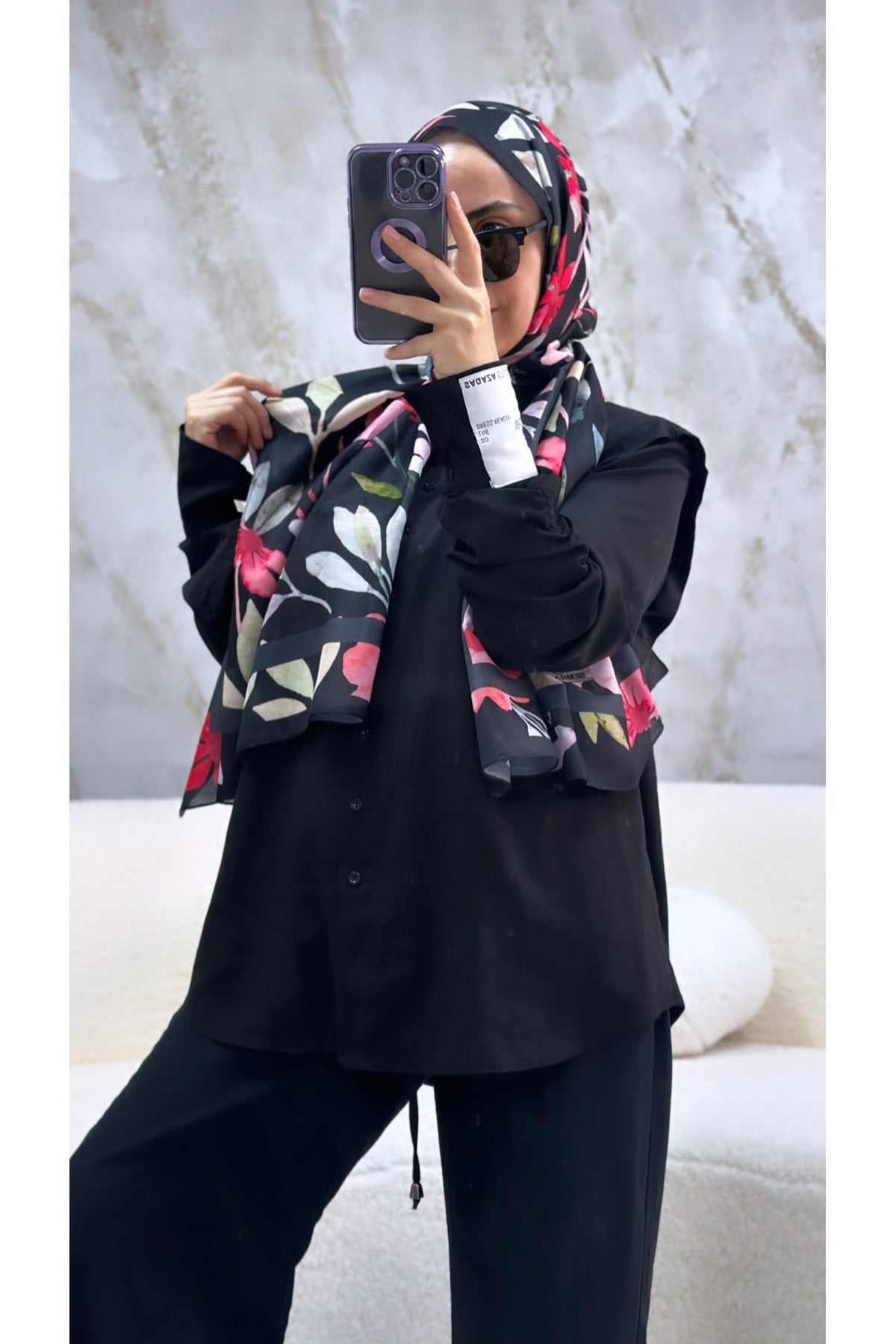 La Boutique Nostalji Herbal Şal