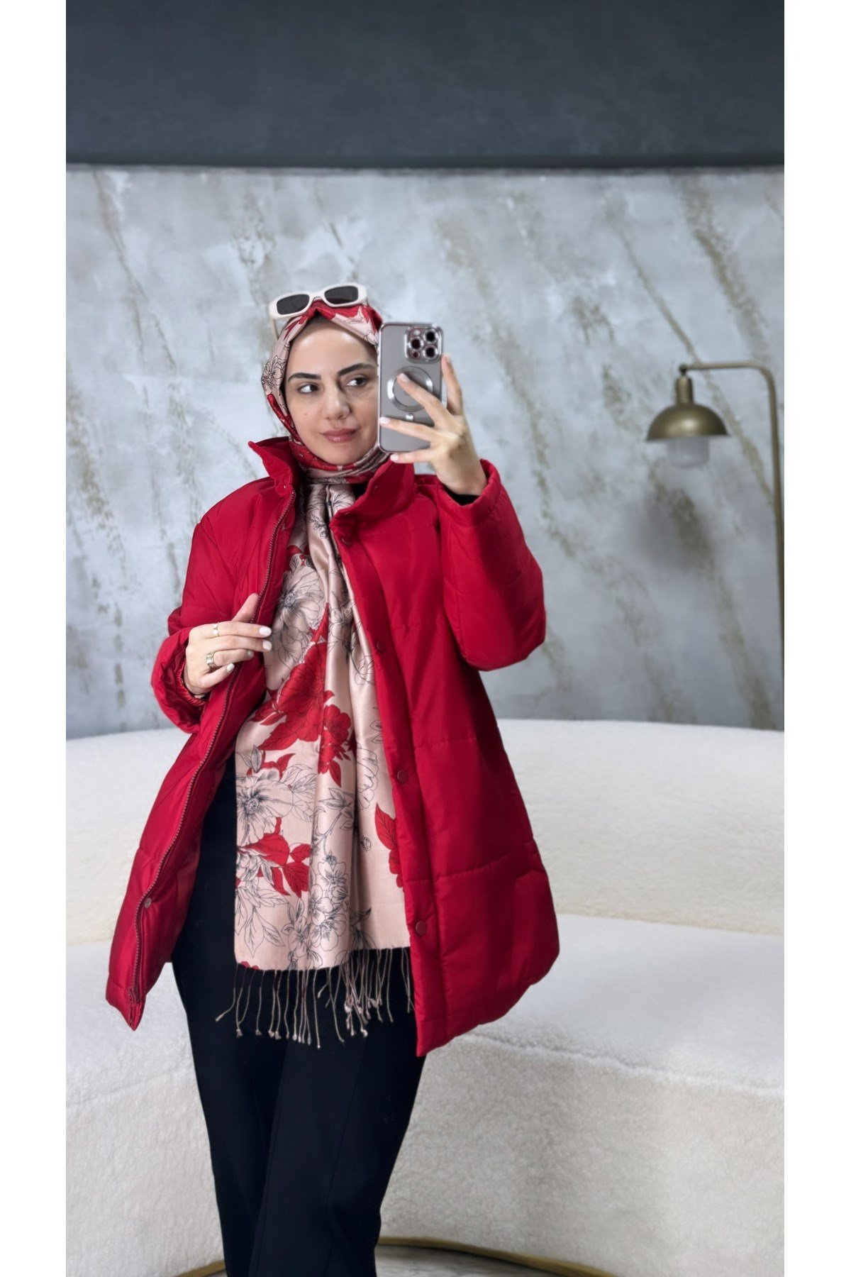Semra İlhan - Touche Oversize Şişme Mont