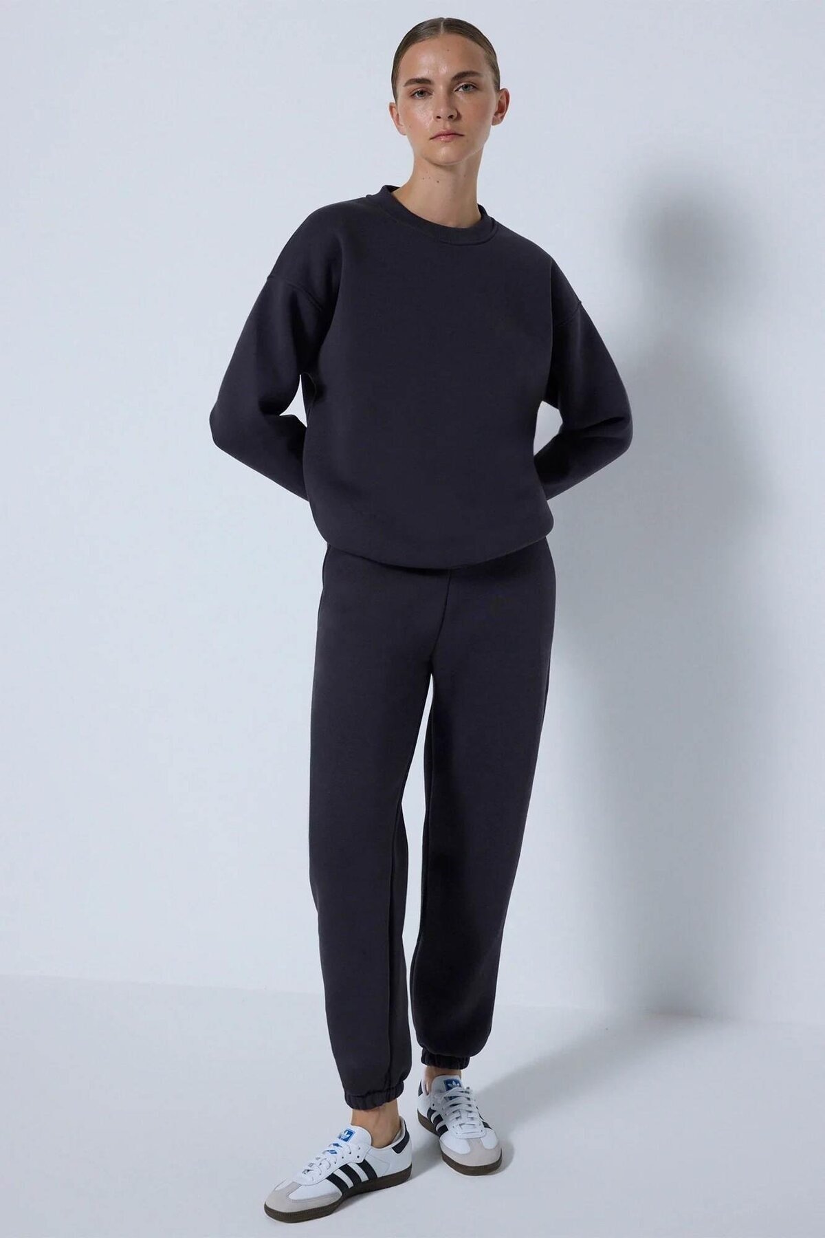 Sweatshirt Eşofman Takım Antrasit