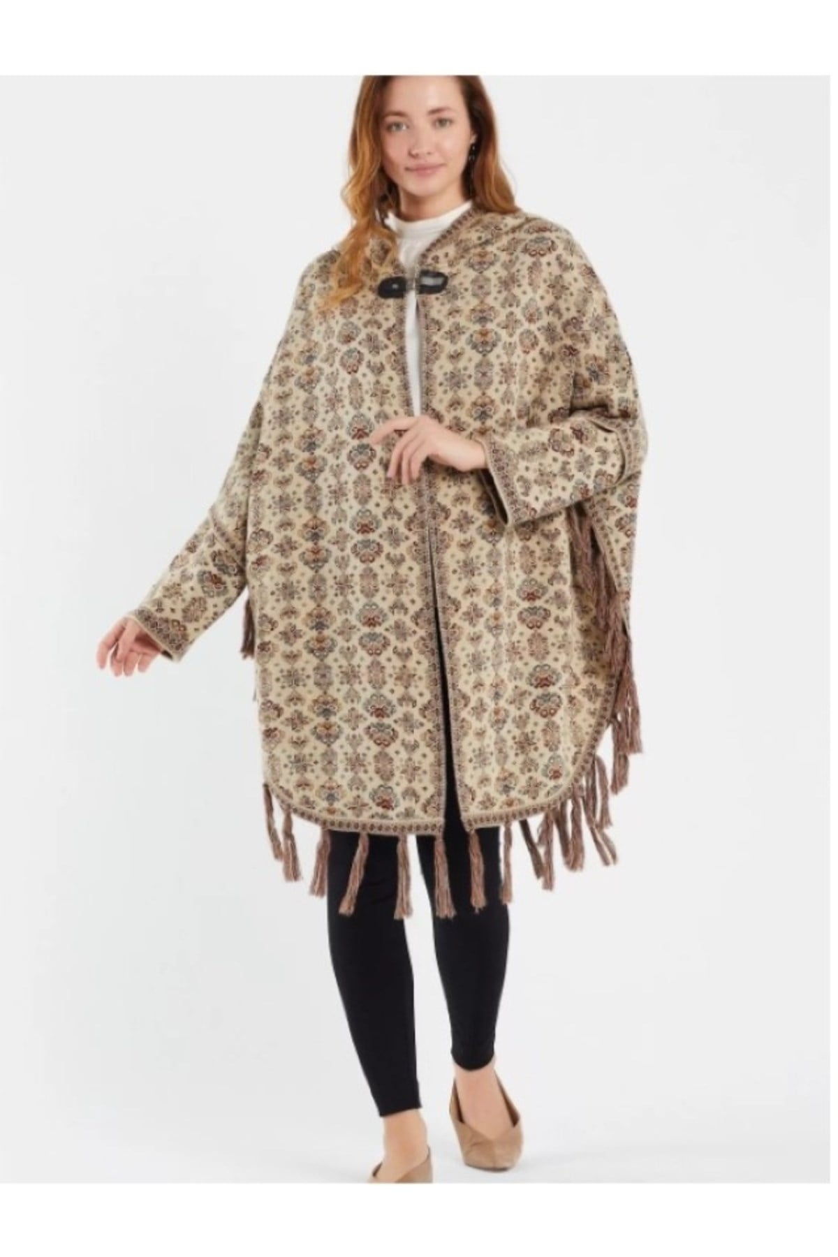 Taş Çiçek Desenli Kilim Panço