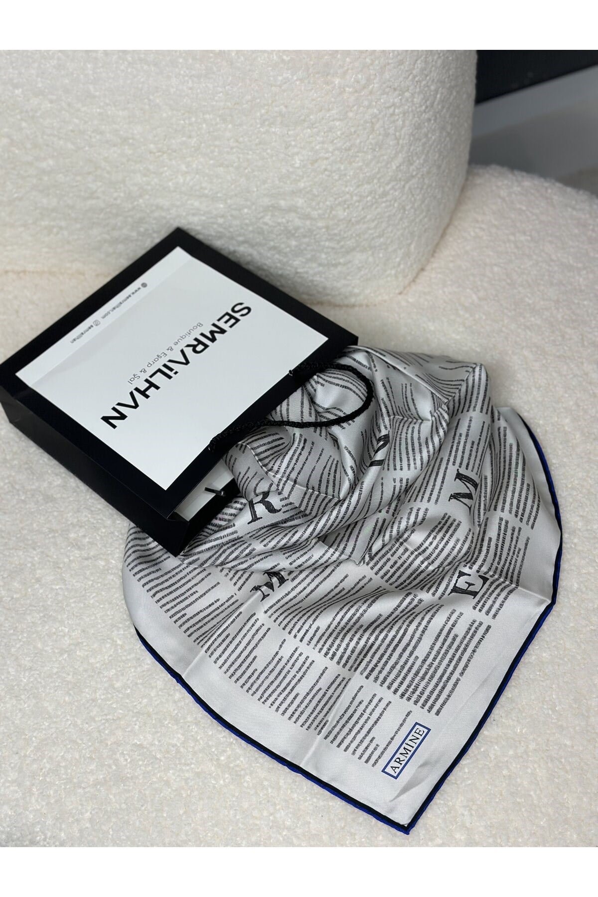 Twill İpek Eşarp
