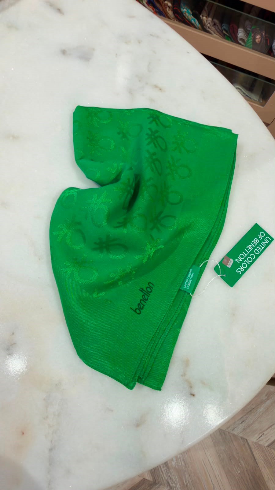 UNITED COLORS OF BENETTON Naia Şal Ördek Yeşil 64