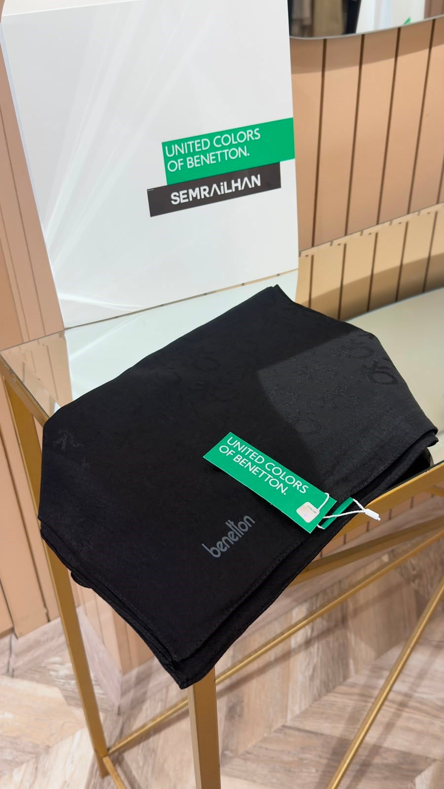 UNITED COLORS OF BENETTON Naia Şal Siyah