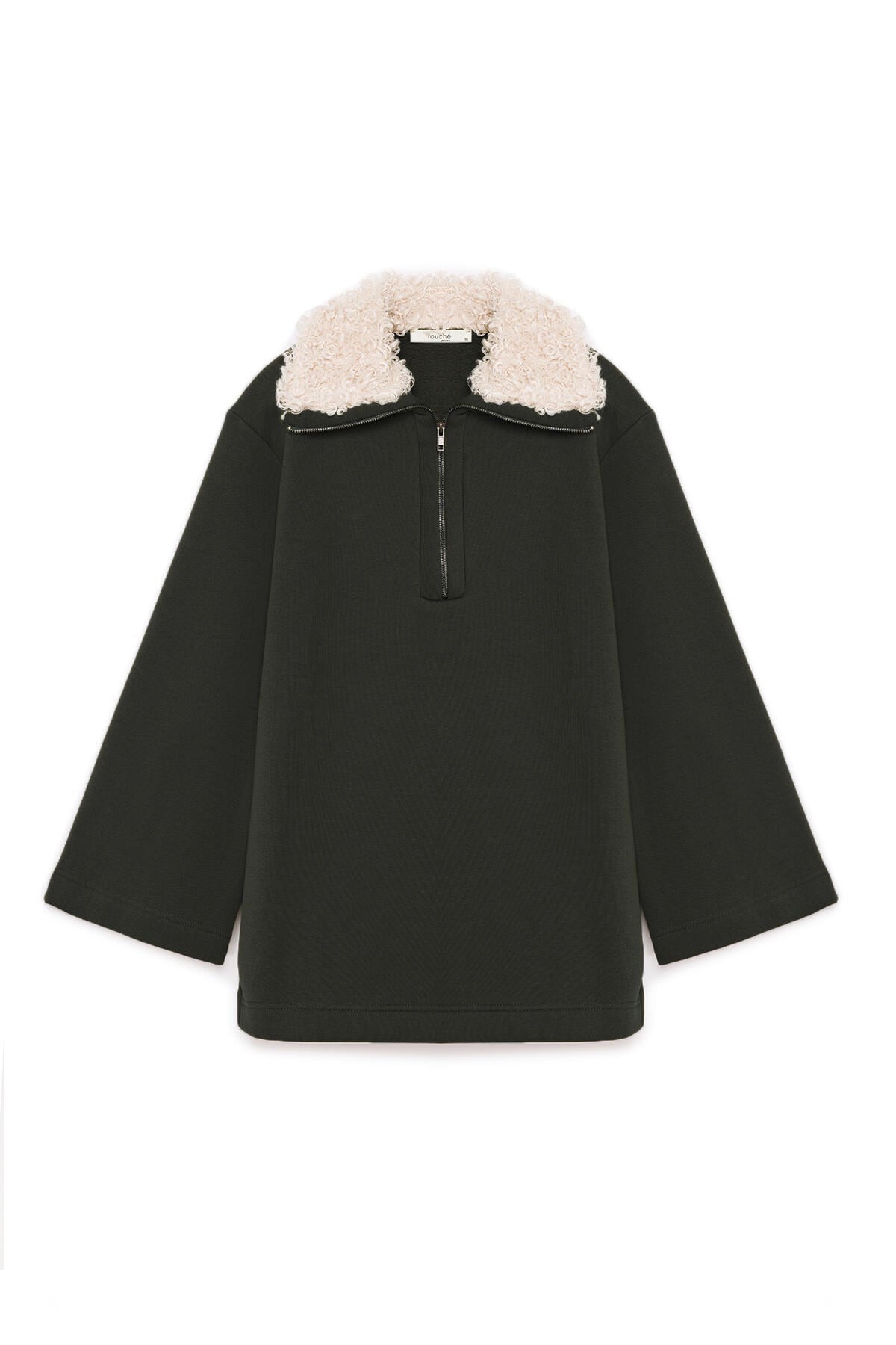 YAKASI KÜRKLÜ SWEATSHIRT