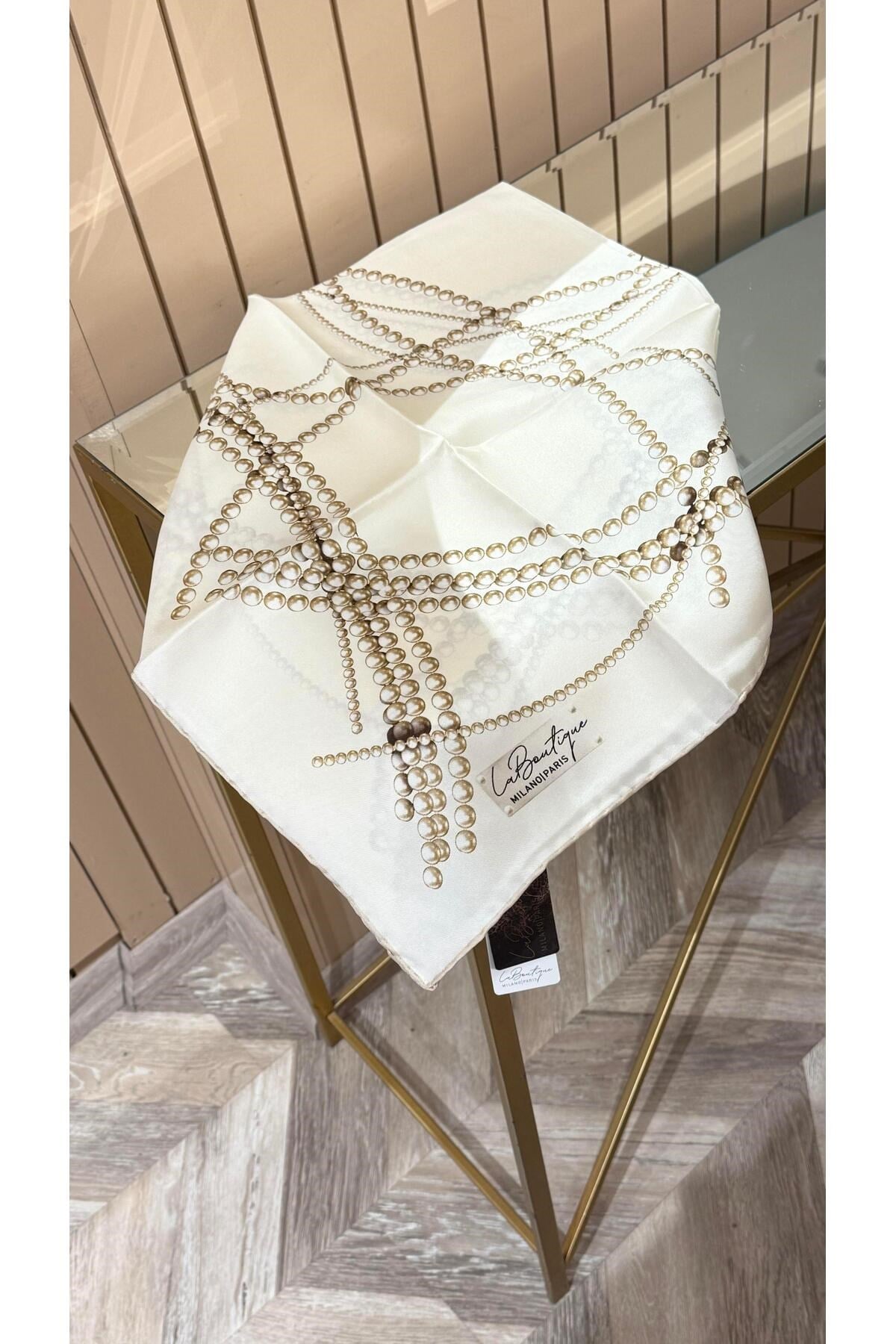Yeni Sezon Twill İpek Eşarp 1808-02