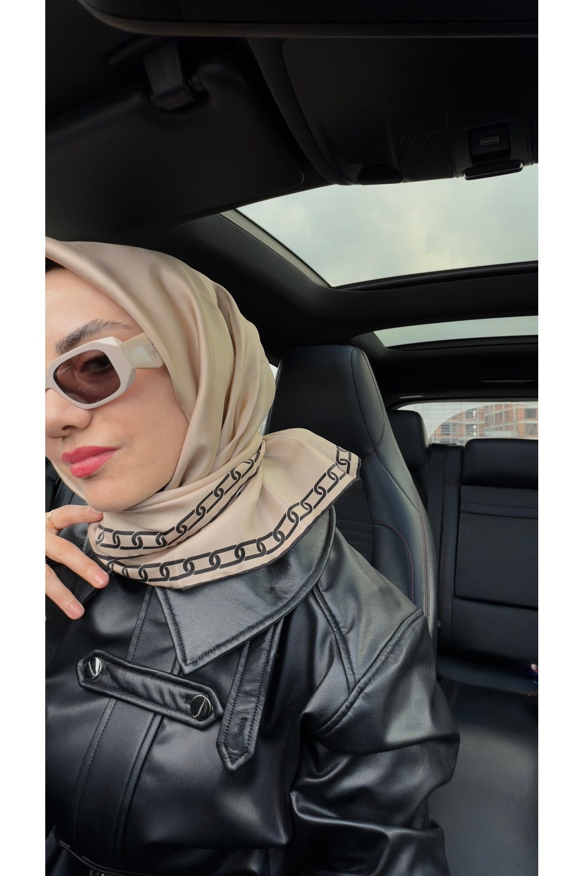 Yeni Sezon Twill İpek Eşarp 2373-04