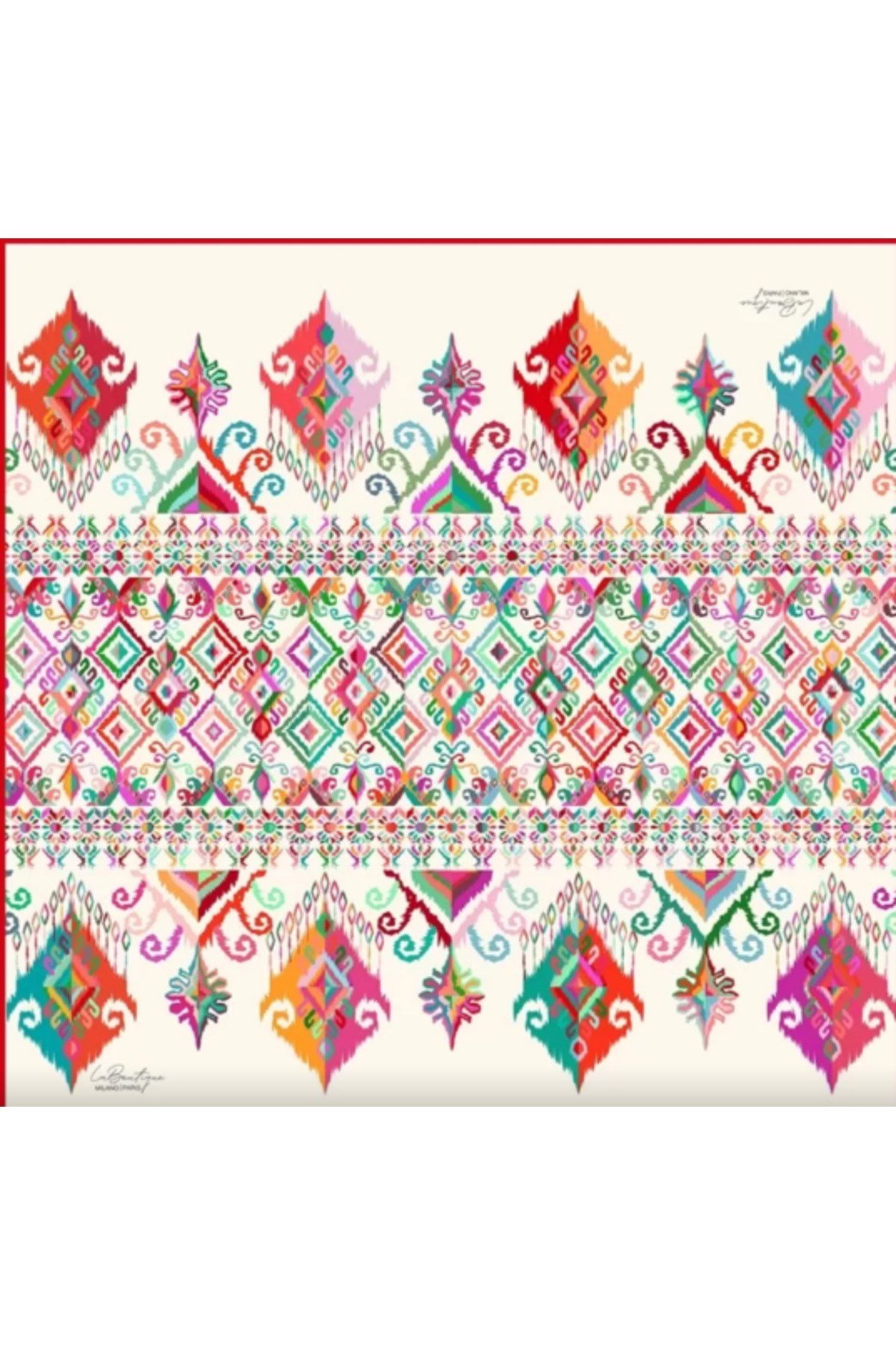Yeni Sezon Twill İpek Eşarp 2412-03
