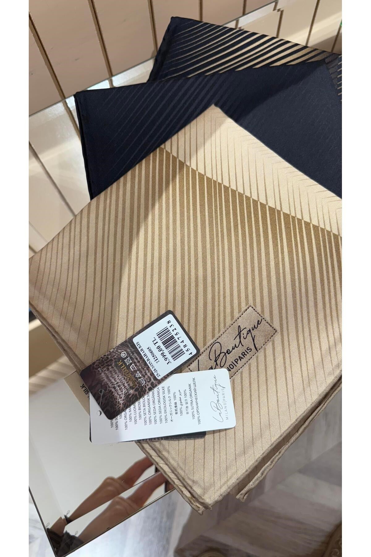 Yeni Sezon Twill İpek Eşarp 2506-05