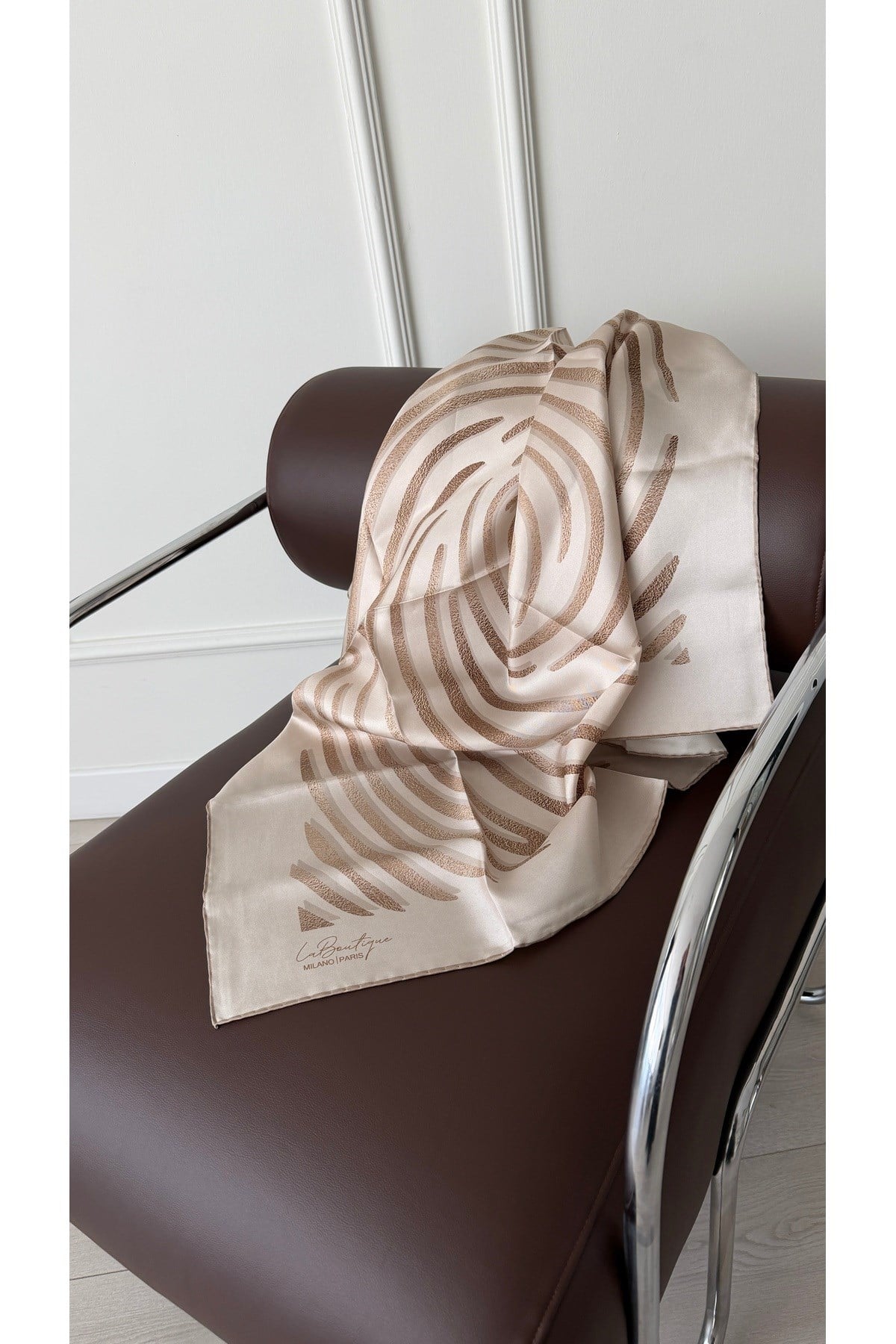 Yeni Sezon Twill İpek Eşarp 2507-04