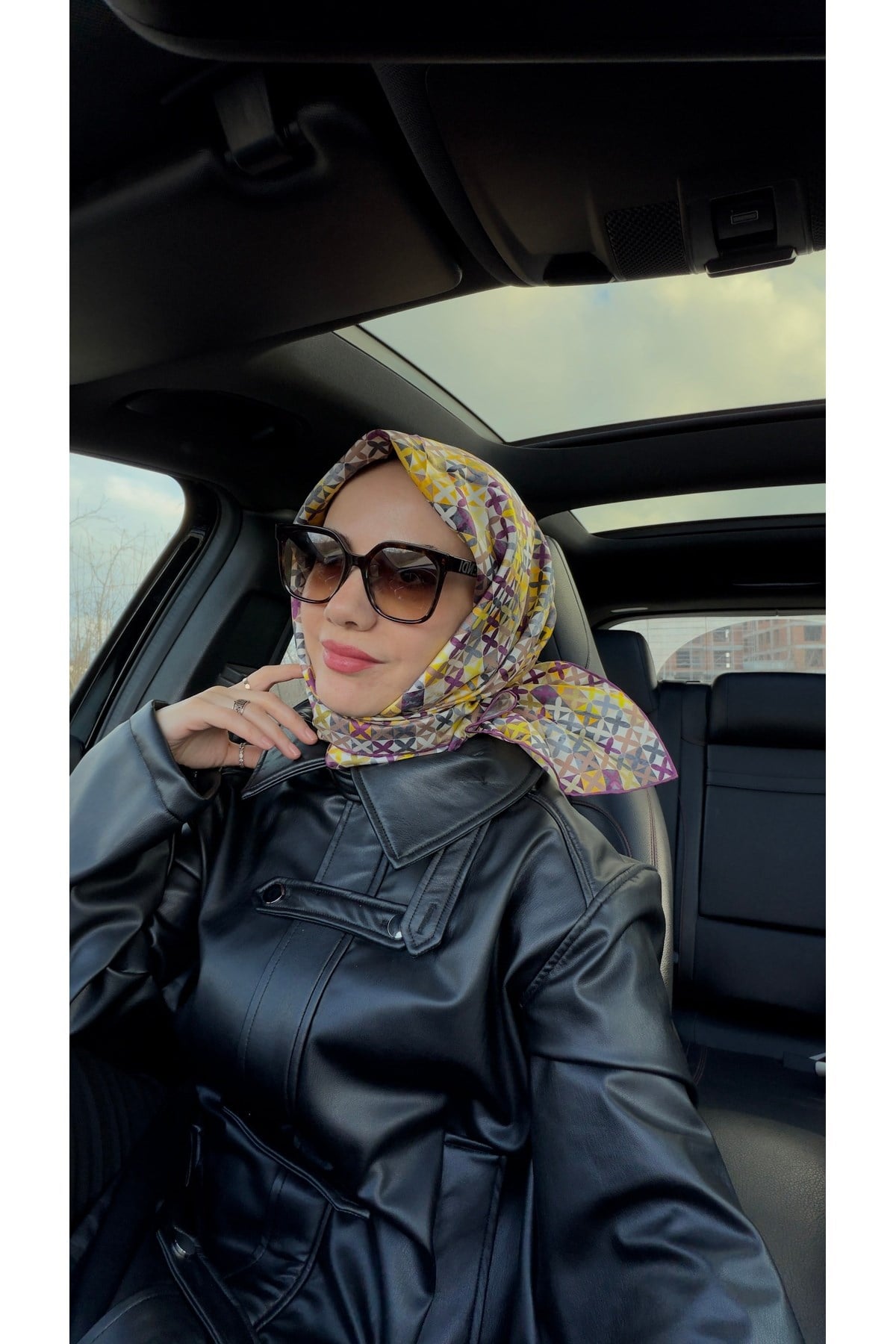 Yeni Sezon Twill İpek Eşarp 2515-03