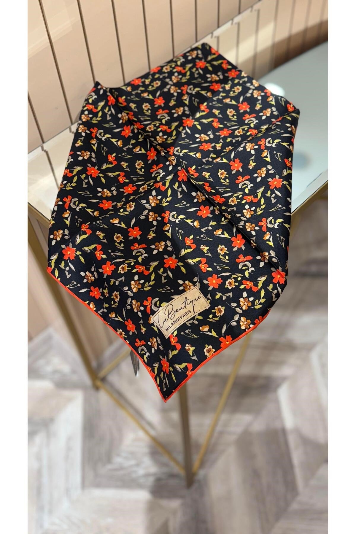 Yeni Sezon Twill İpek Eşarp 2529-08