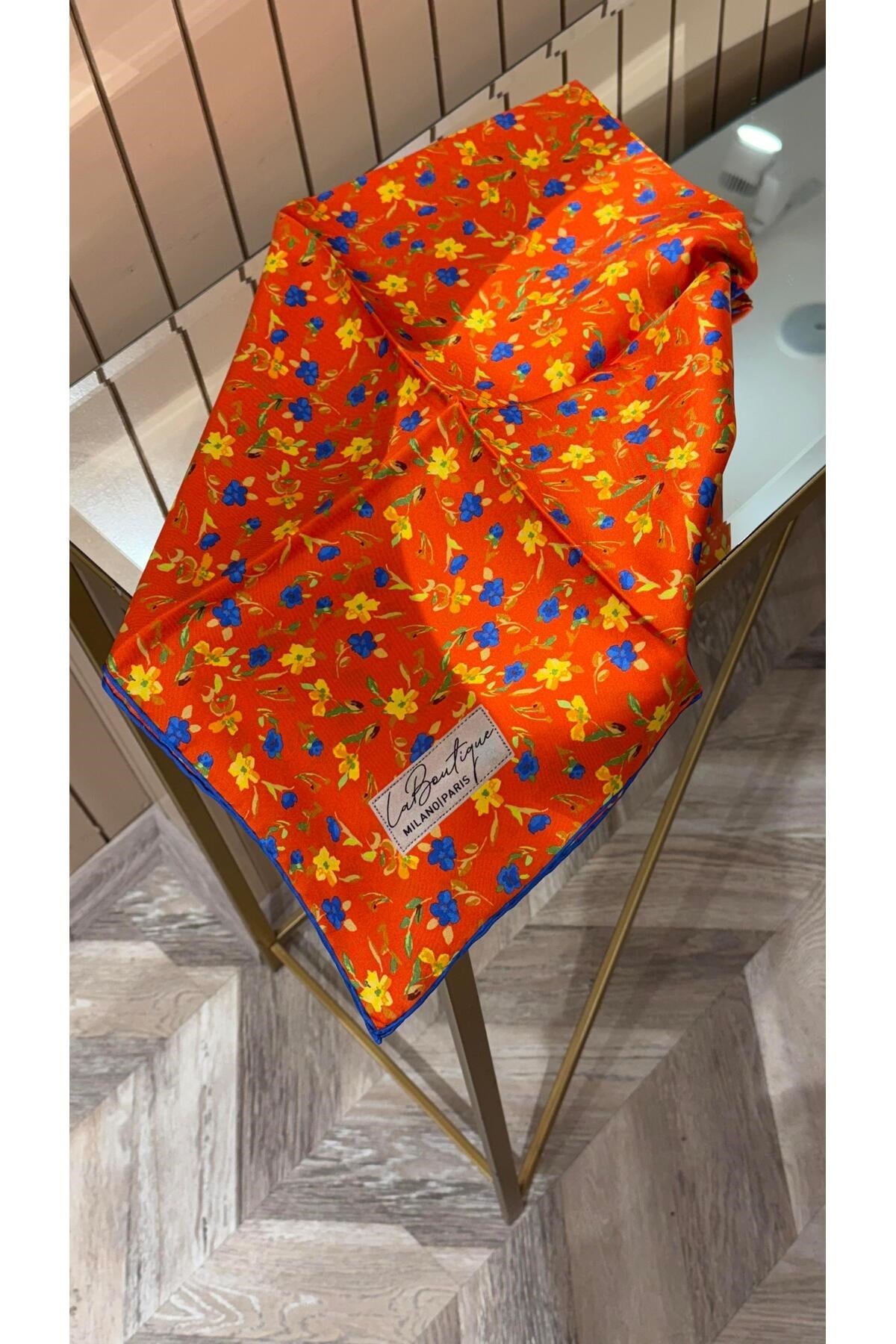 Yeni Sezon Twill İpek Eşarp 2529-10
