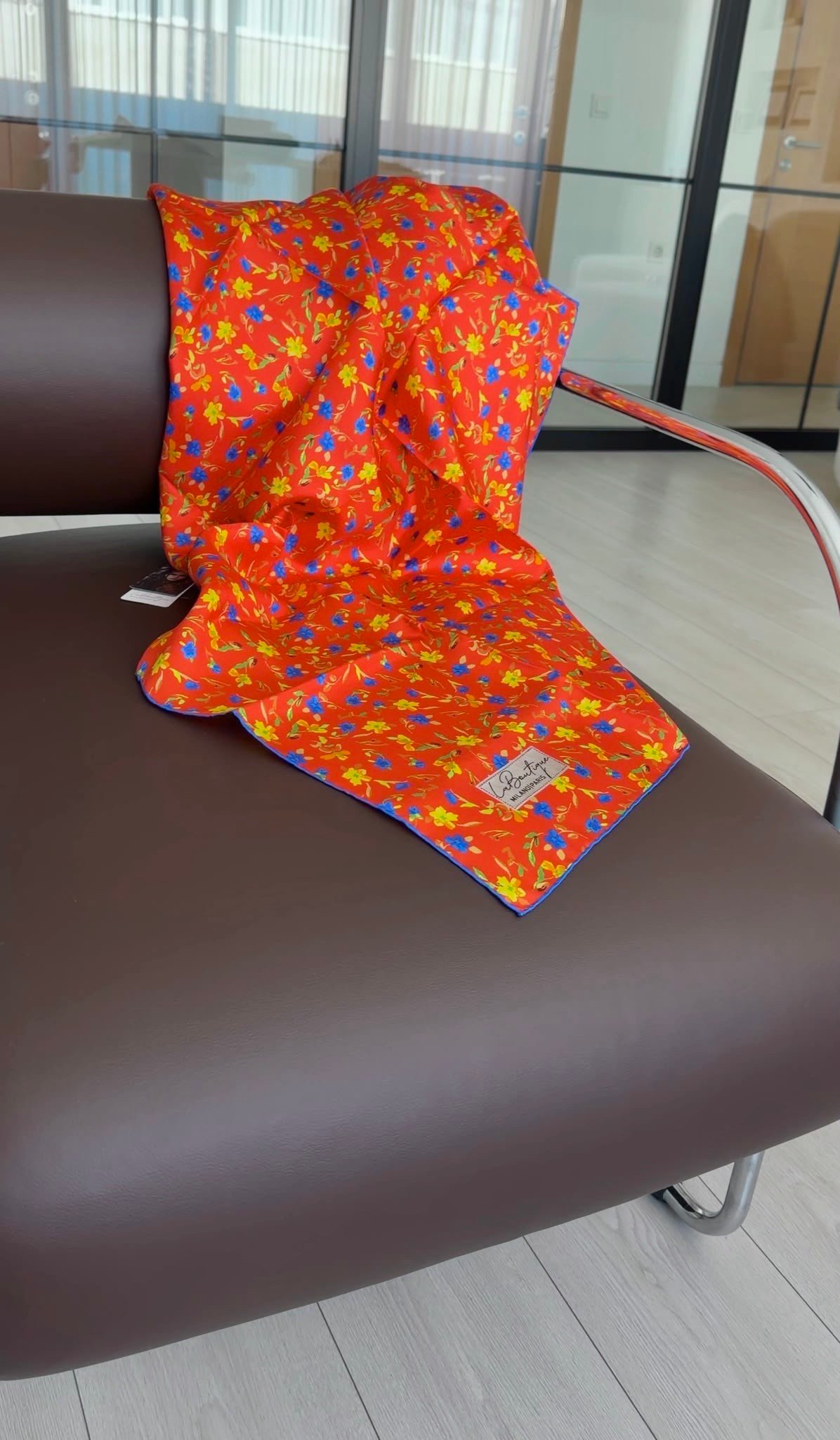 Yeni Sezon Twill İpek Eşarp 2529-10