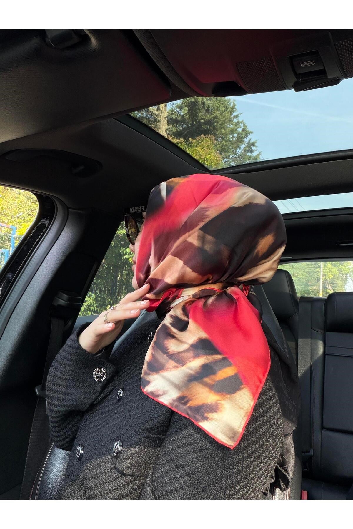 Yeni Sezon Twill İpek Eşarp 2534-02