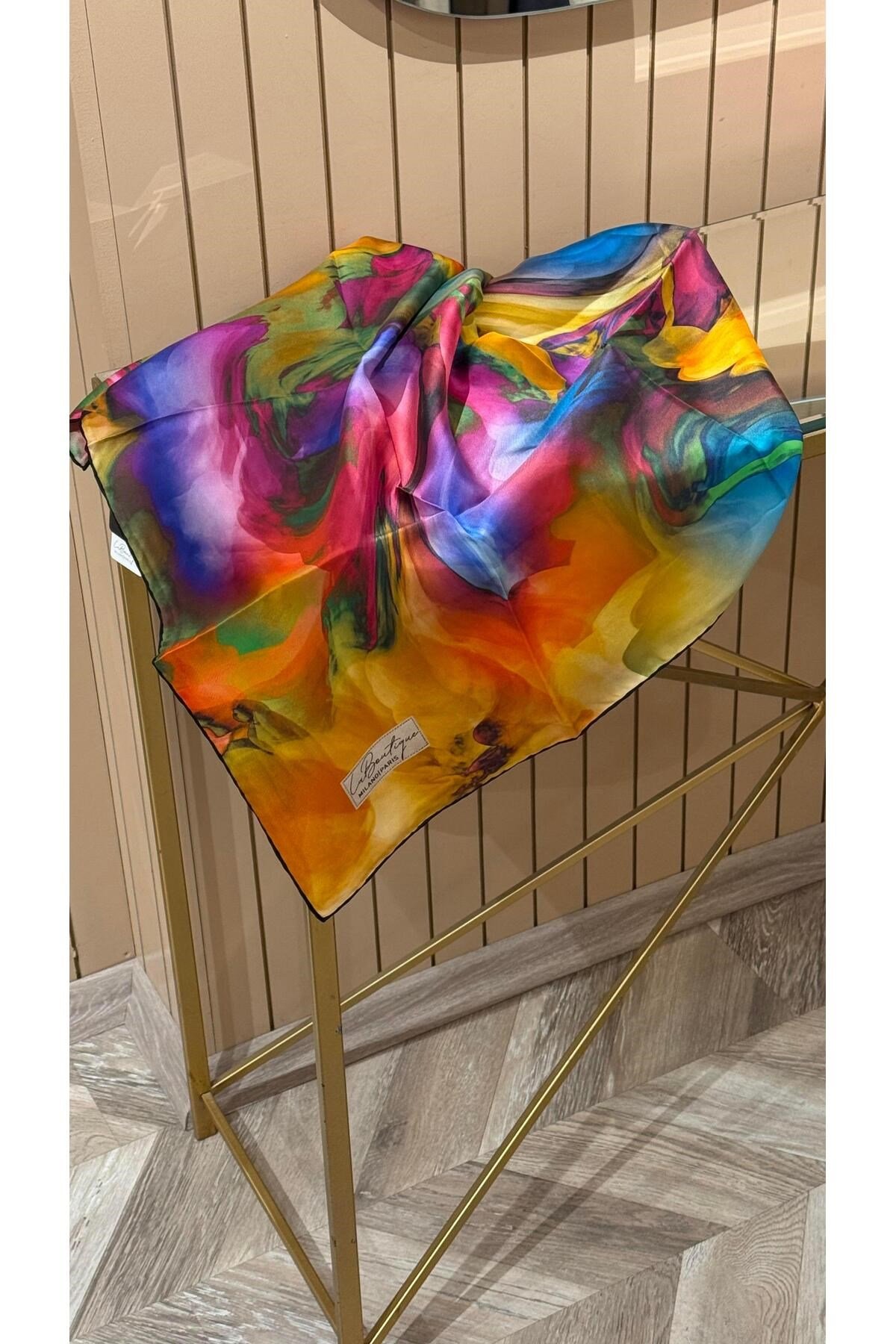 Yeni Sezon Twill İpek Eşarp 2535-01