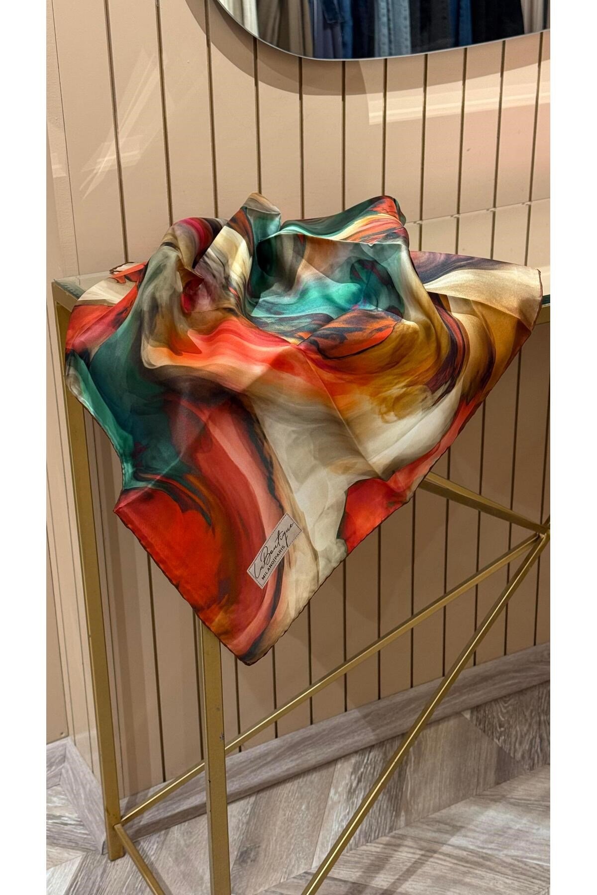 Yeni Sezon Twill İpek Eşarp 2535-04