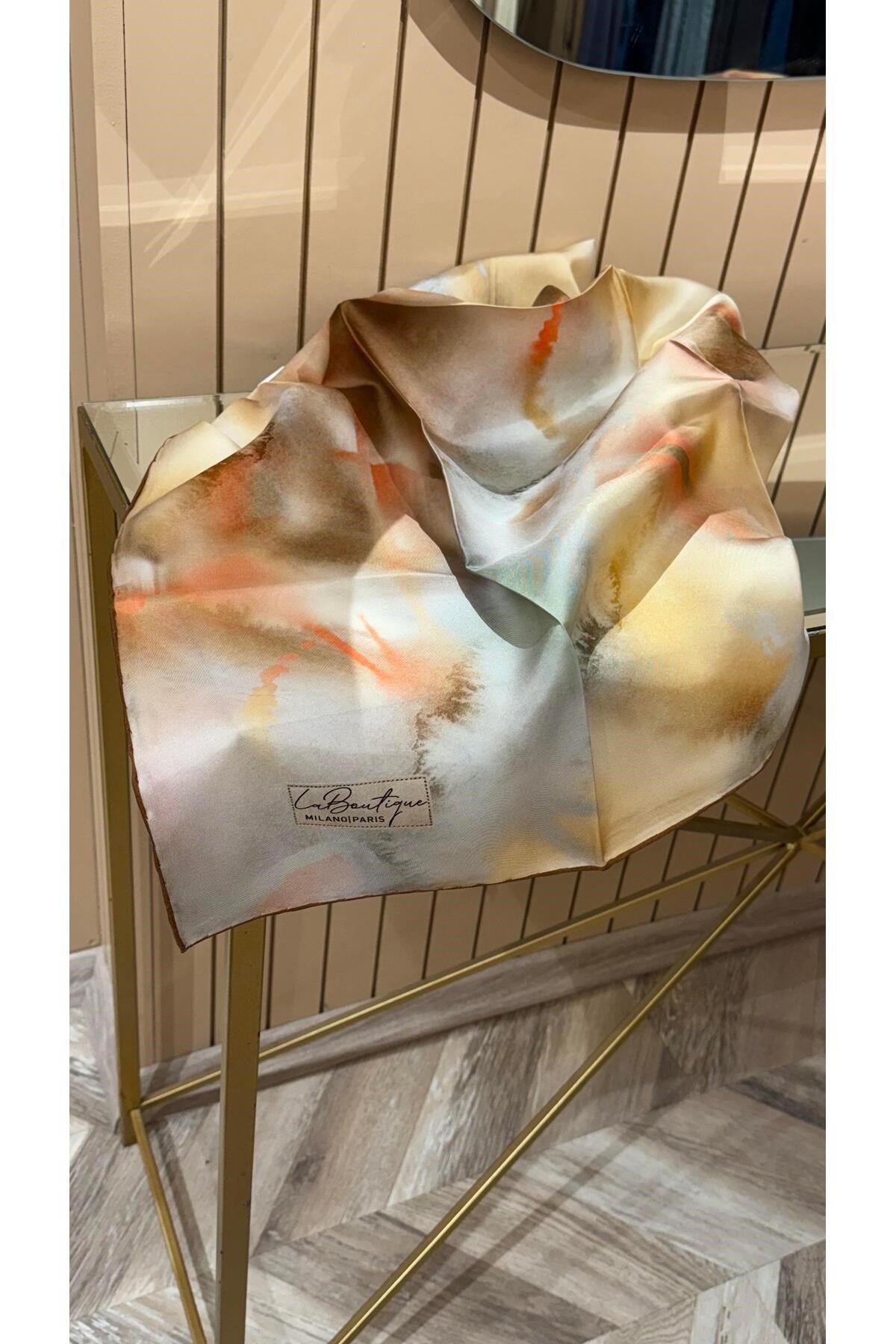 Yeni Sezon Twill İpek Eşarp 2547-05