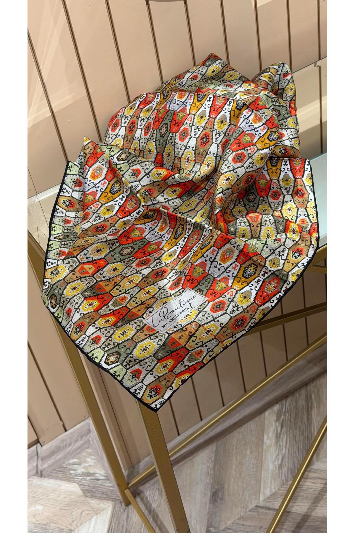 Yeni Sezon Twill İpek Eşarp 2548-05
