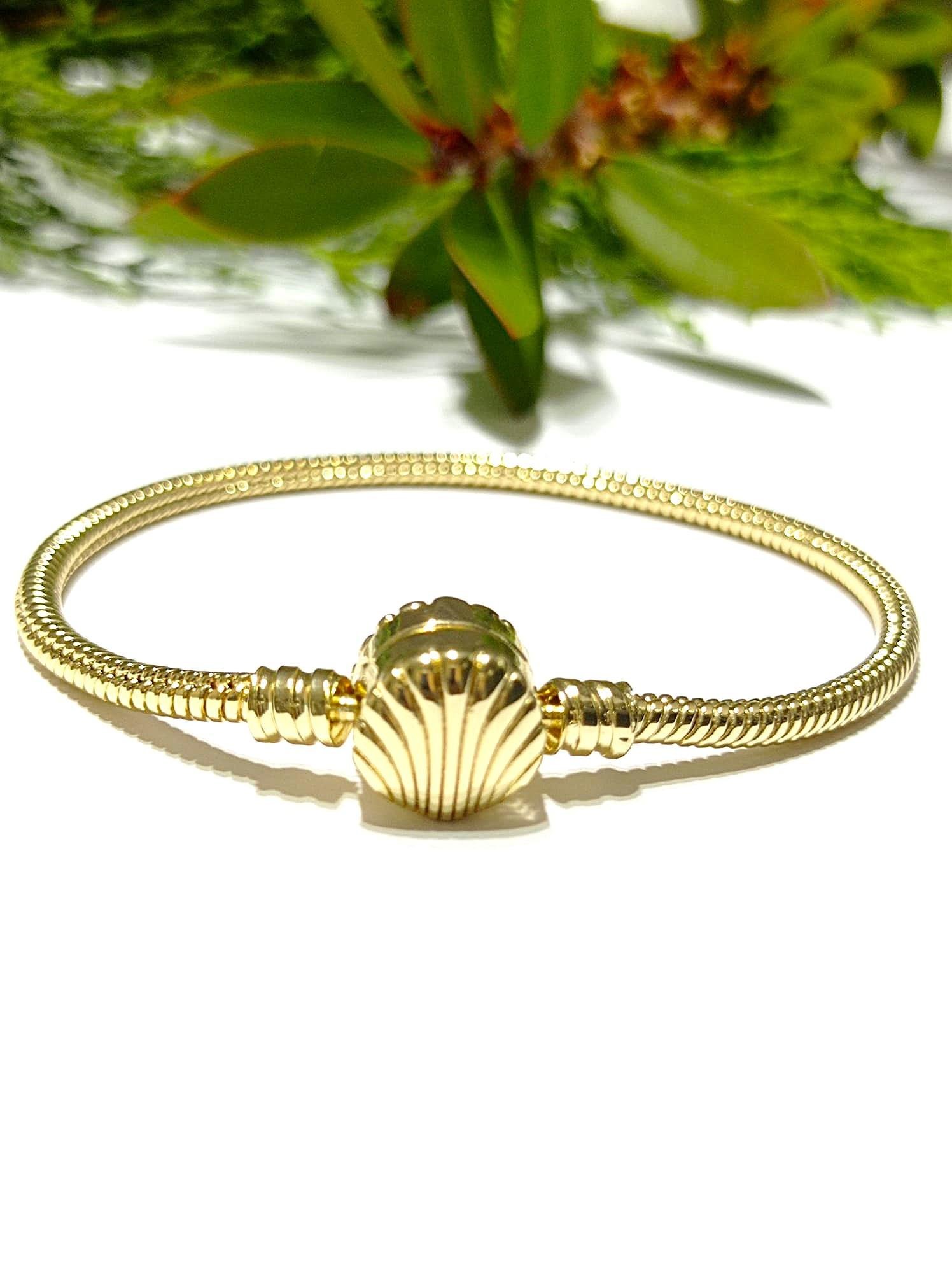 Çelik Gold Pandora Bileklik