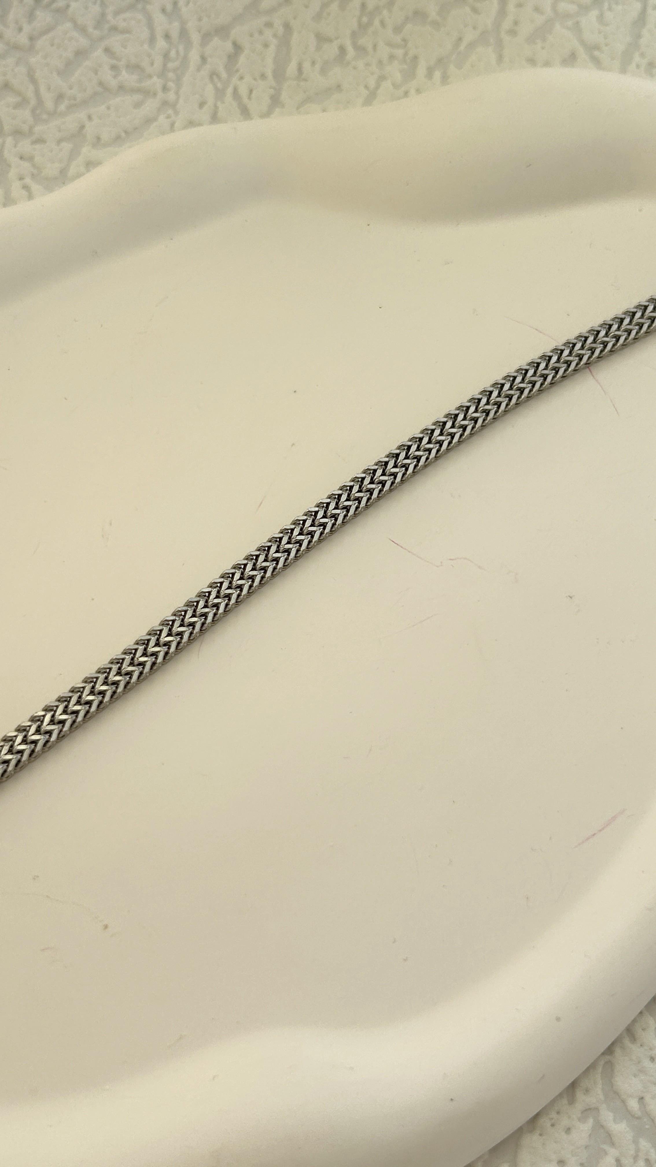 Çelik Örgü Tasarım Bileklik