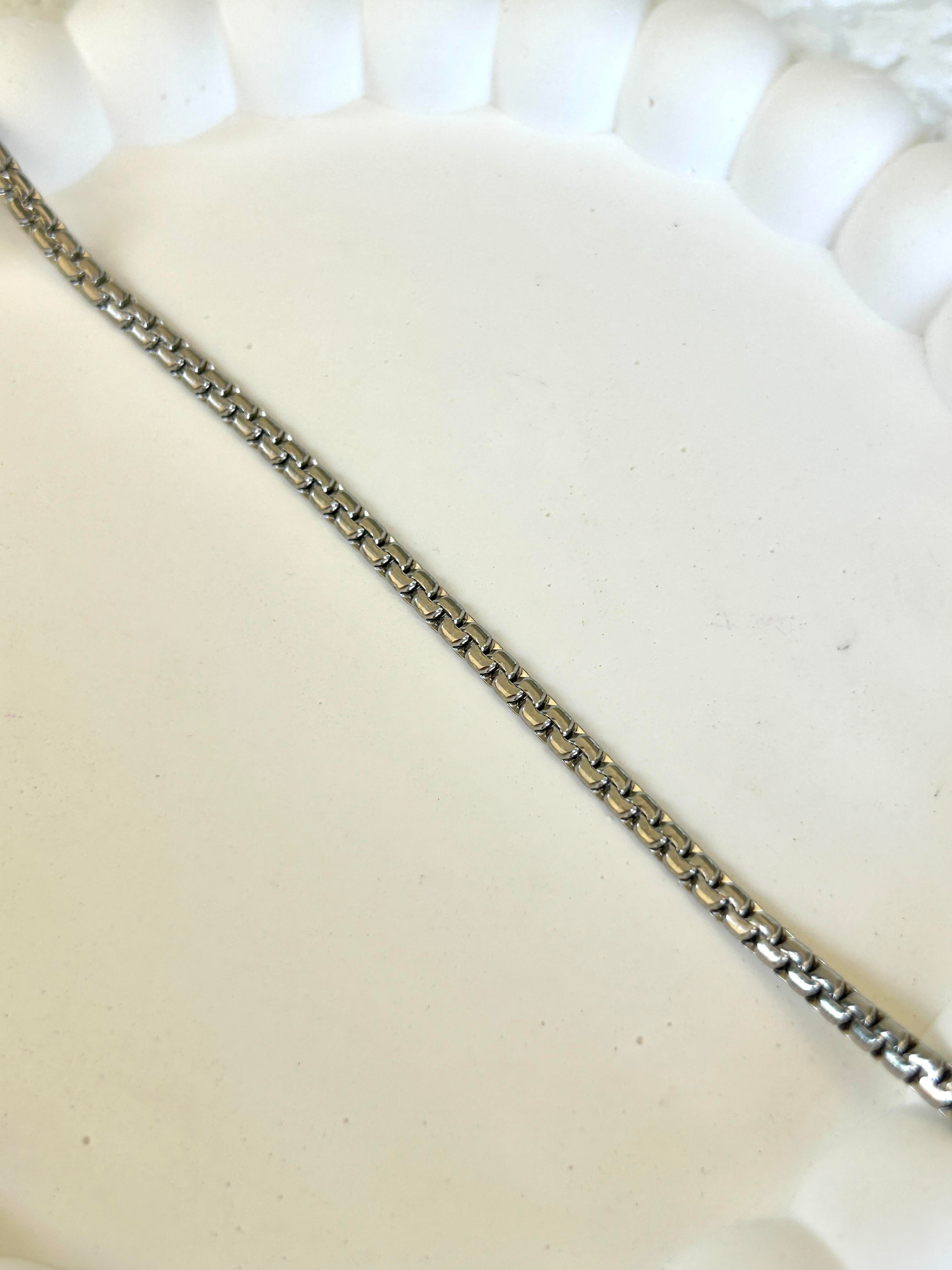 İtalyan Zincir Çelik Bileklik