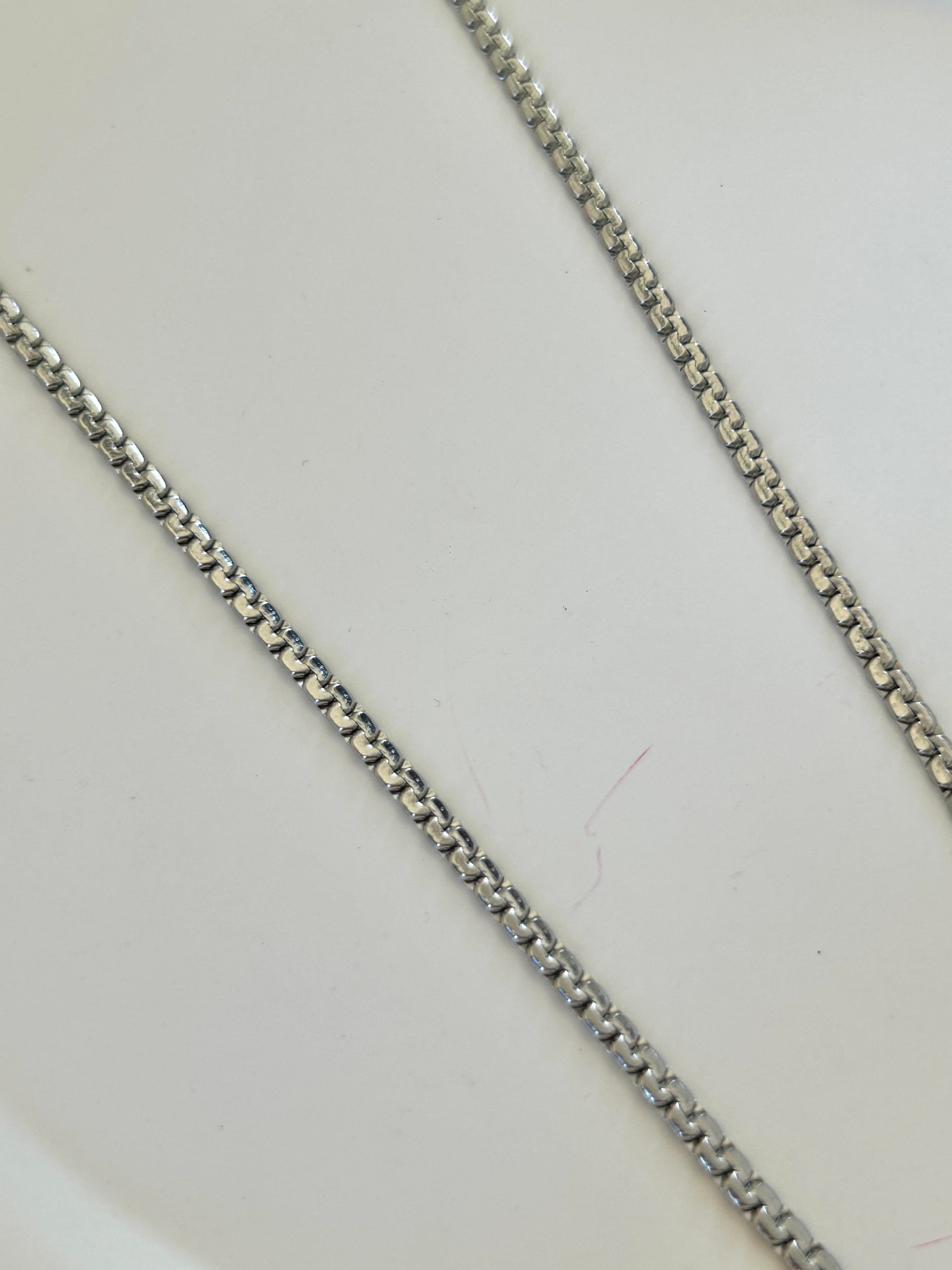 İtalyan Zincir Çelik Kolye