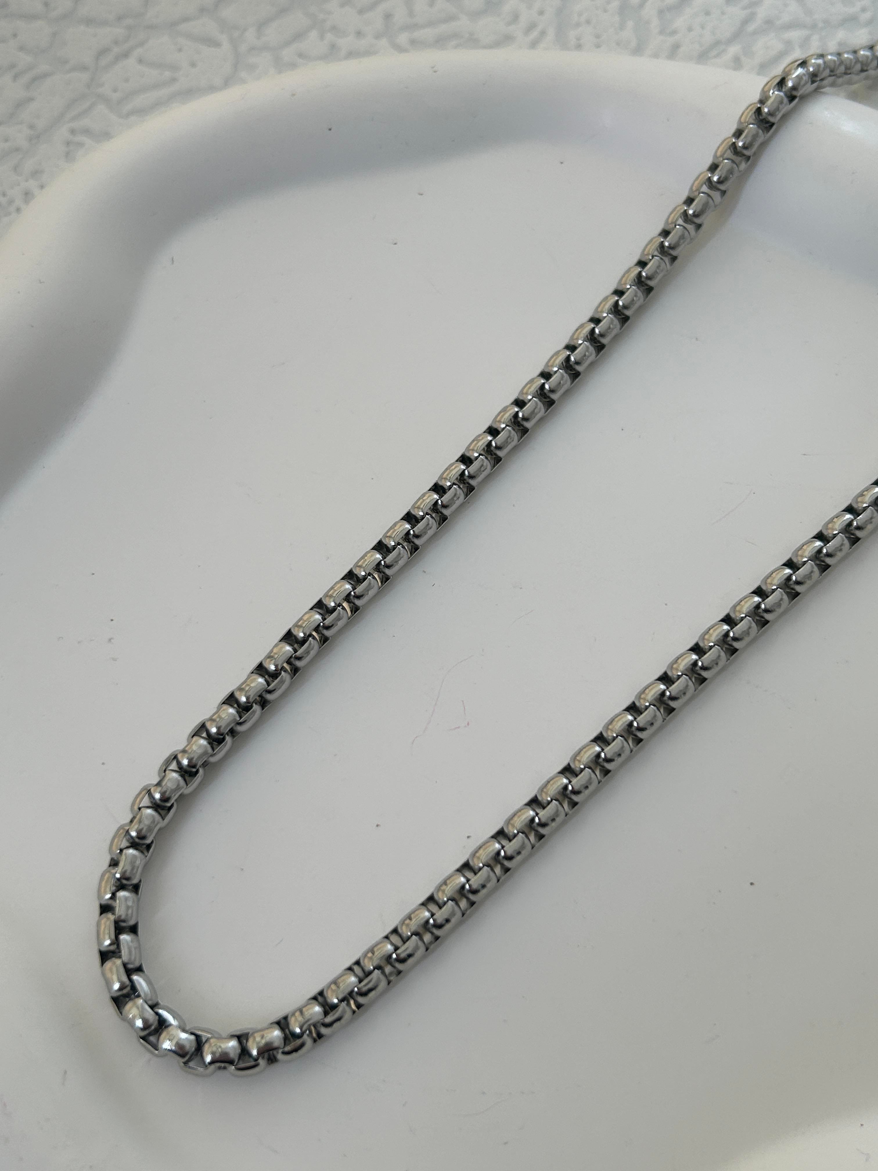 Marka Model Çelik Kolye (60 cm)