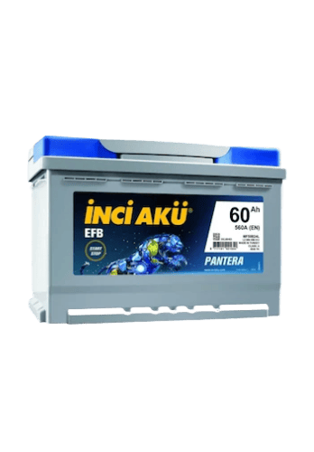 İNCİ 60 Ah Start-Stop EFB (PANTERA)