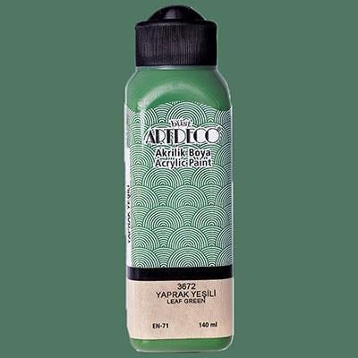  Artdeco Akrilik Boya 140Ml Yaprak Yeşili 3672