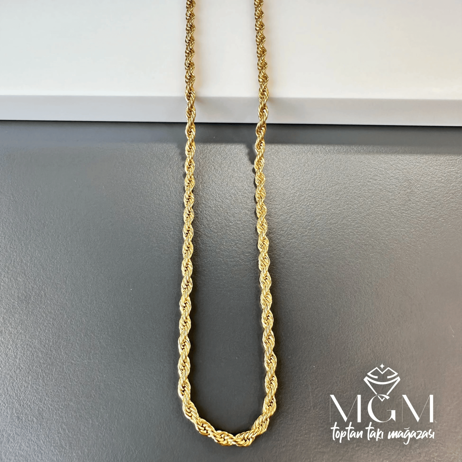 Çelik Burgu Halat Zincir 3 Mm - Kl0070