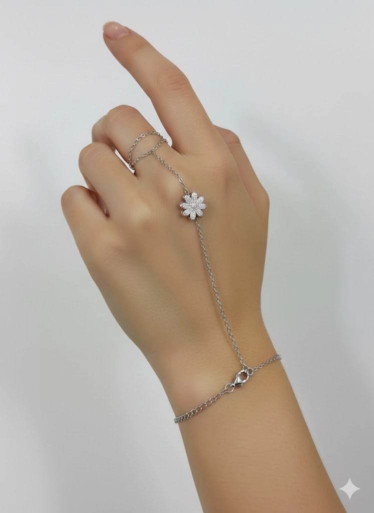 Çiçek Detaylı Çelik Şahmaran - Sahmar0044