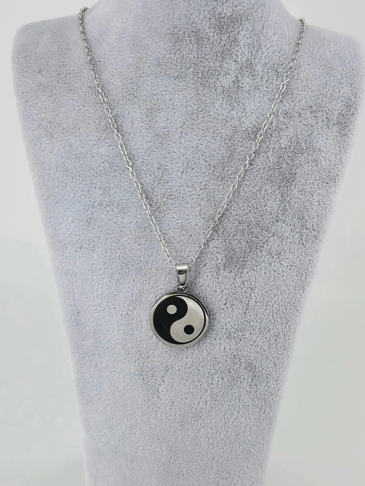 Yin-yang Çelik Erkek Kolye - Ekl0082